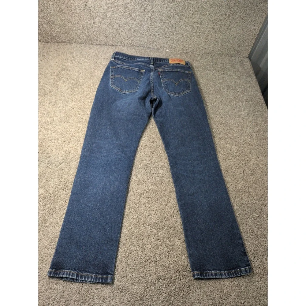 Levis 511 Slim Fit Mens‎ Jeans 34x30 Dark Wash Blue Denim 04511-4534